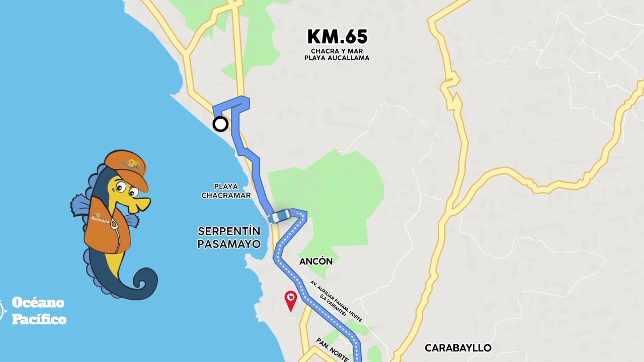 Mapa de ubicaci&oacute;n: Aucallama Beach Club