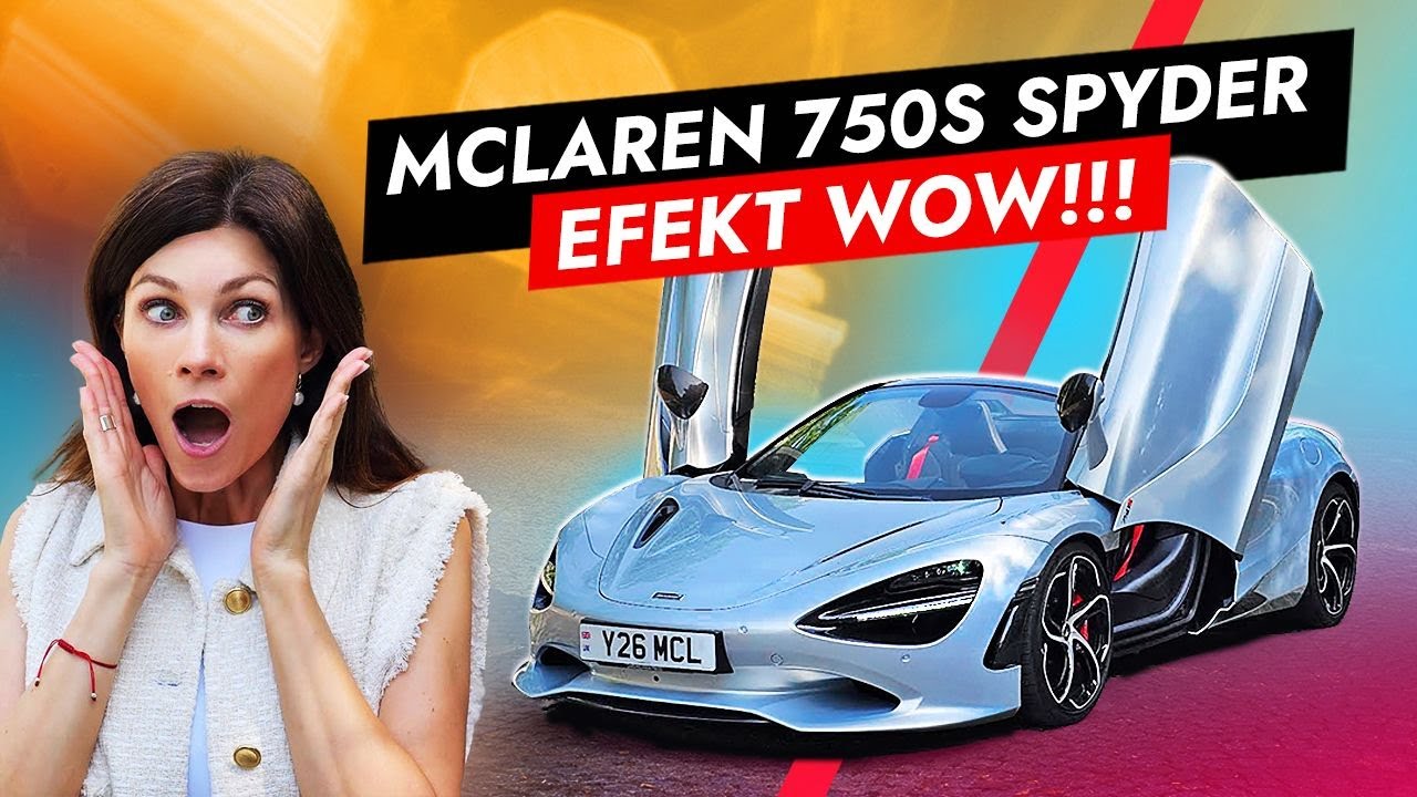 McLaren 750S Spyder: Efekt WOW!!! Takie chciałbyś mieć