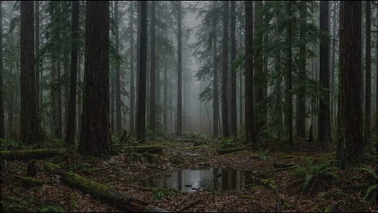 Gentle Rain & Faraway Thunder Sounds – Ideal ASMR Ambience for Studying and Deep Relaxation