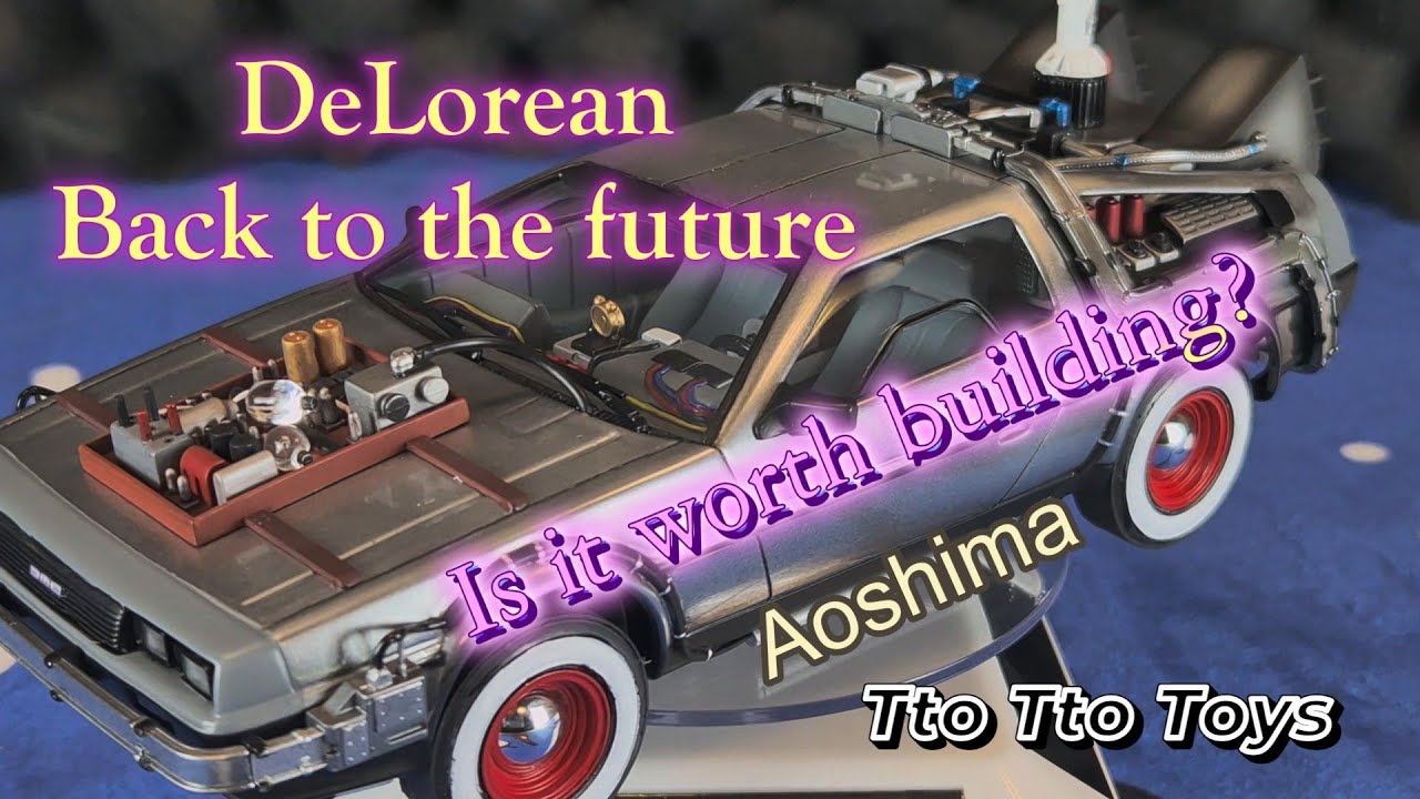 Delorean #backtothefuture #bandai #vintagecars #aoshima #고전프라 #デロリアン #バンダイ #아카데미과학