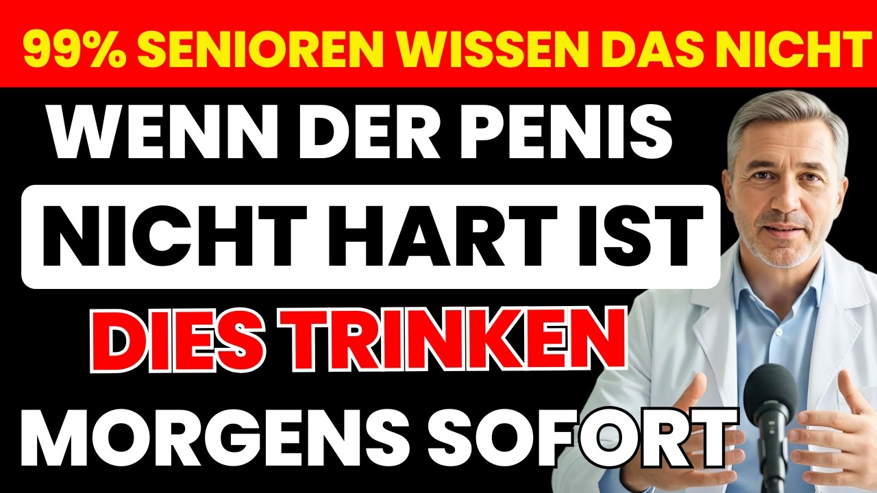 7 Morgengetränke, die Ihre Durchblutung stark verbessern | Männer 50+ | Senioren Gesundheit