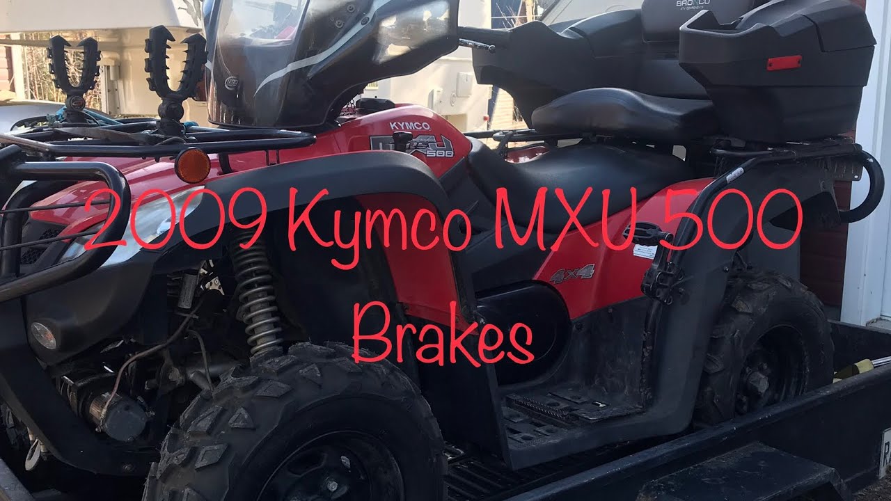 Kymco 500 rear brakes