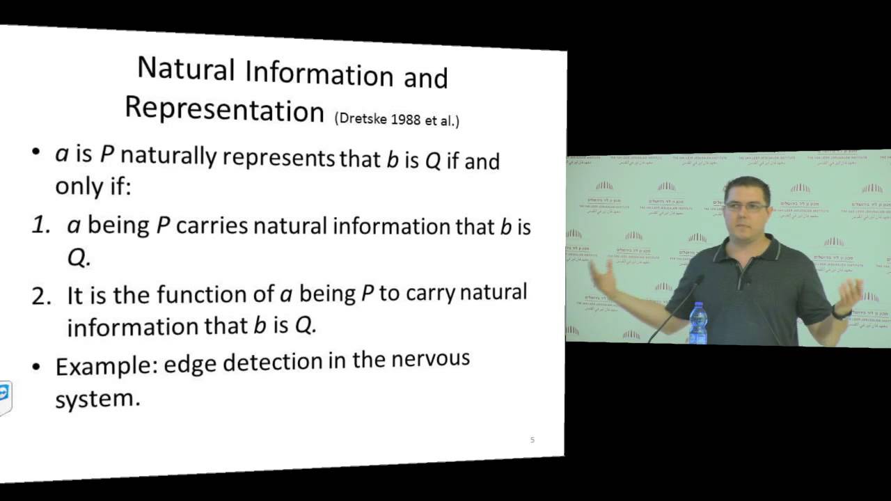 Nonnatural Representation | Prof. Gualtiero Piccinini