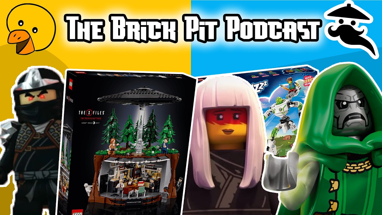 2027 Ninjago LEAKS, X-Files Set & the END of LEGO Original Themes? - The Brick Pit Podcast #2
