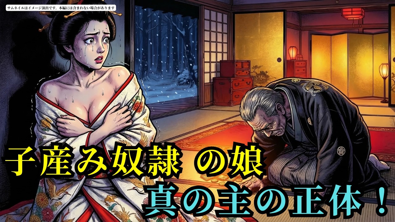50歳の貴族へ「子産み奴隷」に売られた一人の若い娘。しかし最初の夜、彼自身がひざまずき、真の館の主が姿を現した！ (AIフィクション) | 野談 | 伝説 | 昔話 | 説話 | 民話