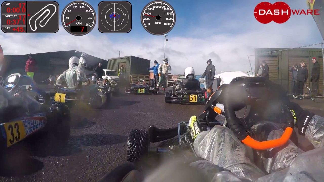 Motorsport Ireland Karting Watergrasshill Onboard Iame X30 senior
