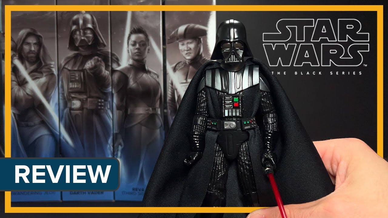 NEW Darth Vader Black Series Review from Obi-Wan Kenobi Series