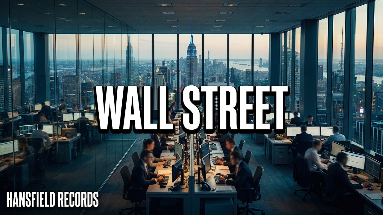 Busy Wall Street Office Ambience | Background White Noise for Work Environment | 1 Hour