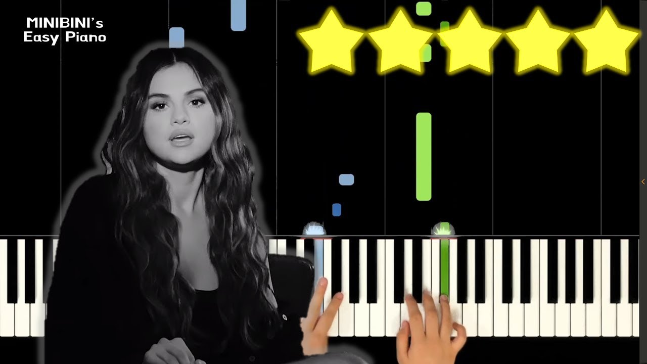Selena Gomez - Lose You To Love Me 《Piano Tutorial》 ★★★★★ [Sheet]