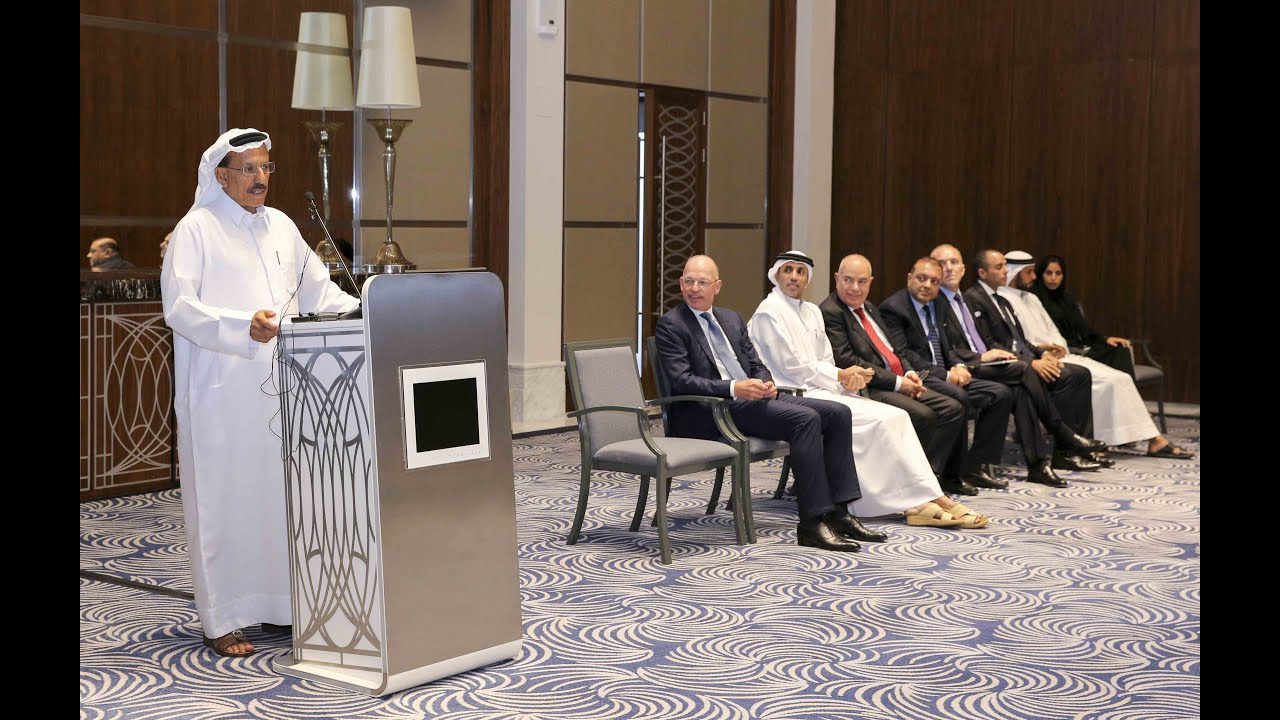 Khalaf Al Habtoor addresses staff from The Hotel Collection at Al Habtoor City