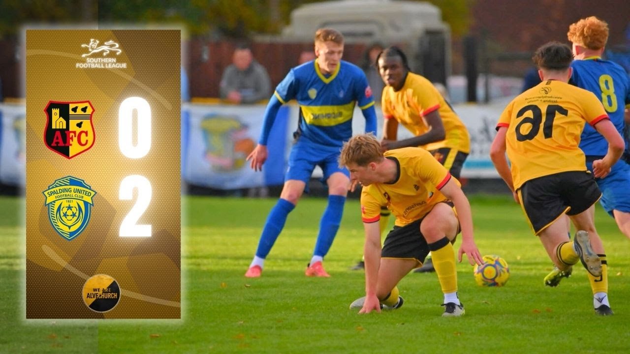 TULIPS remain TOP of the Table │Alvechurch 0-2 Spalding UTD │ ALVECHURCH FC HIGHLIGHTS