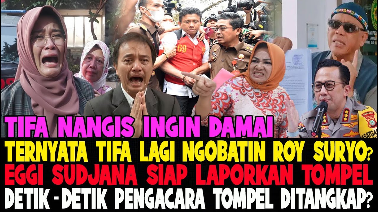 MODYAR..!! PENGACARA TOMPEL DILAPORKAN EGGI SUDJANA 😂 AIB ROY & TIFA DIBONGKAR AIBNYA OLEH ELIDANETI