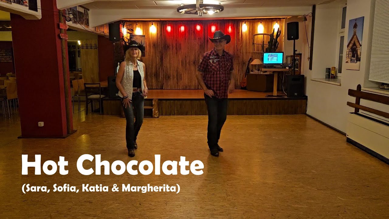 Line Dance HOT CHOCOLATE (Sara, Sofia, Katia, Margherita) Teach / Dance