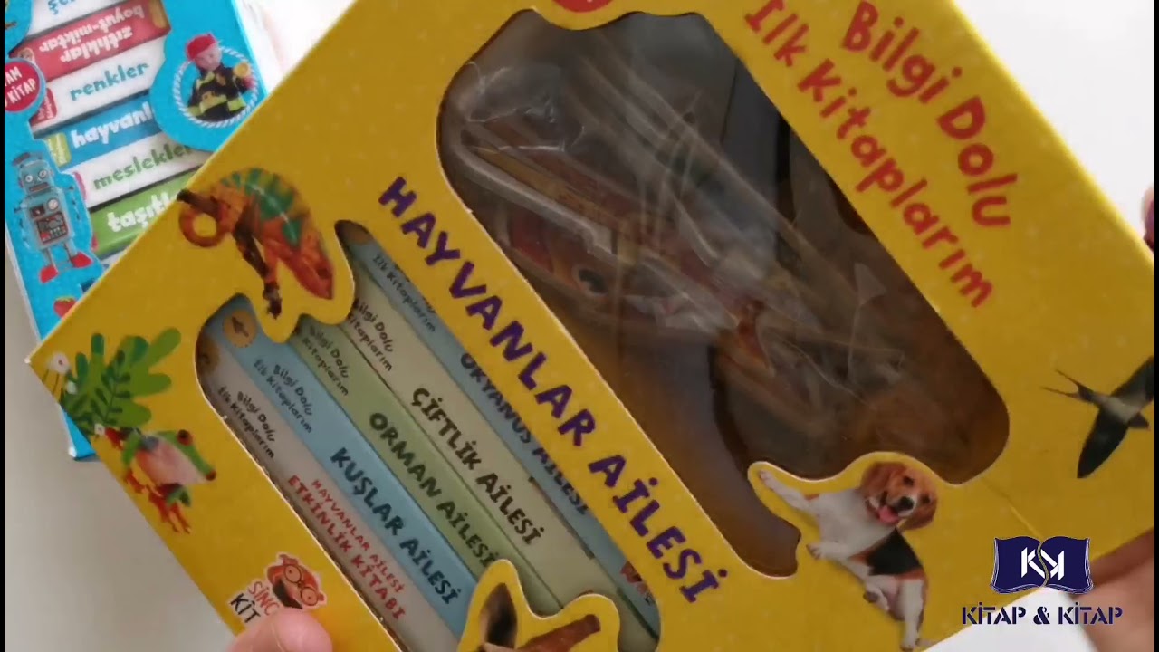 Bilgi Dolu Minik Kütüphanem + Bilgi Dolu İlk Kitaplarım Hayvanlar Ailesi