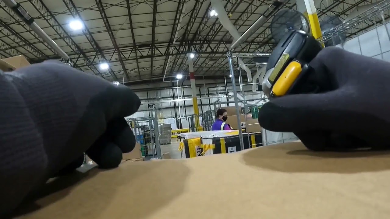 Working nightshift at Amazon