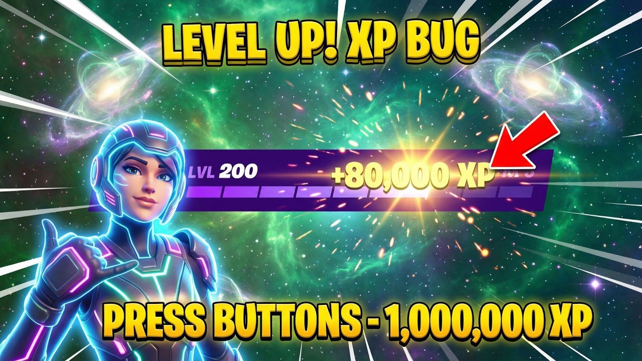 MAP XP 🌟🤫 GAGNER 10 NIVEAUX RAPIDEMENT SUR FORTNITE 😎 | MEILLEURE CARTE XP –Saison 1 Chapitre 7