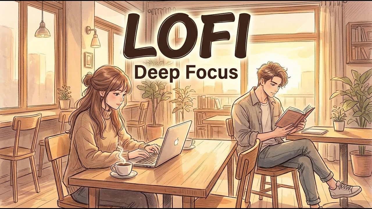 Lofi Study Cafe ☕ 24/7 Live | Focus Music for Work & Study