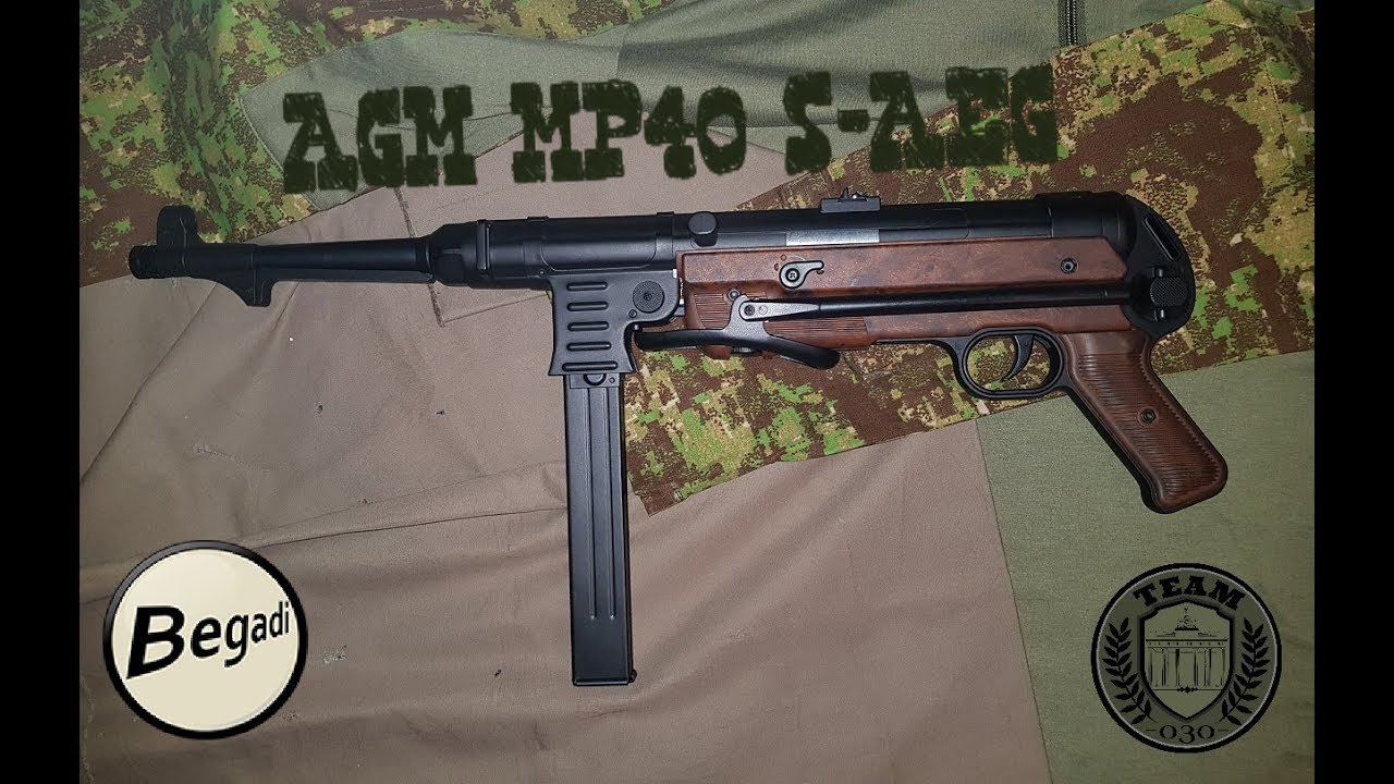 AGM MP40 S-AEG Softair Review (MP007) TEAM-030- AIRSOFT
