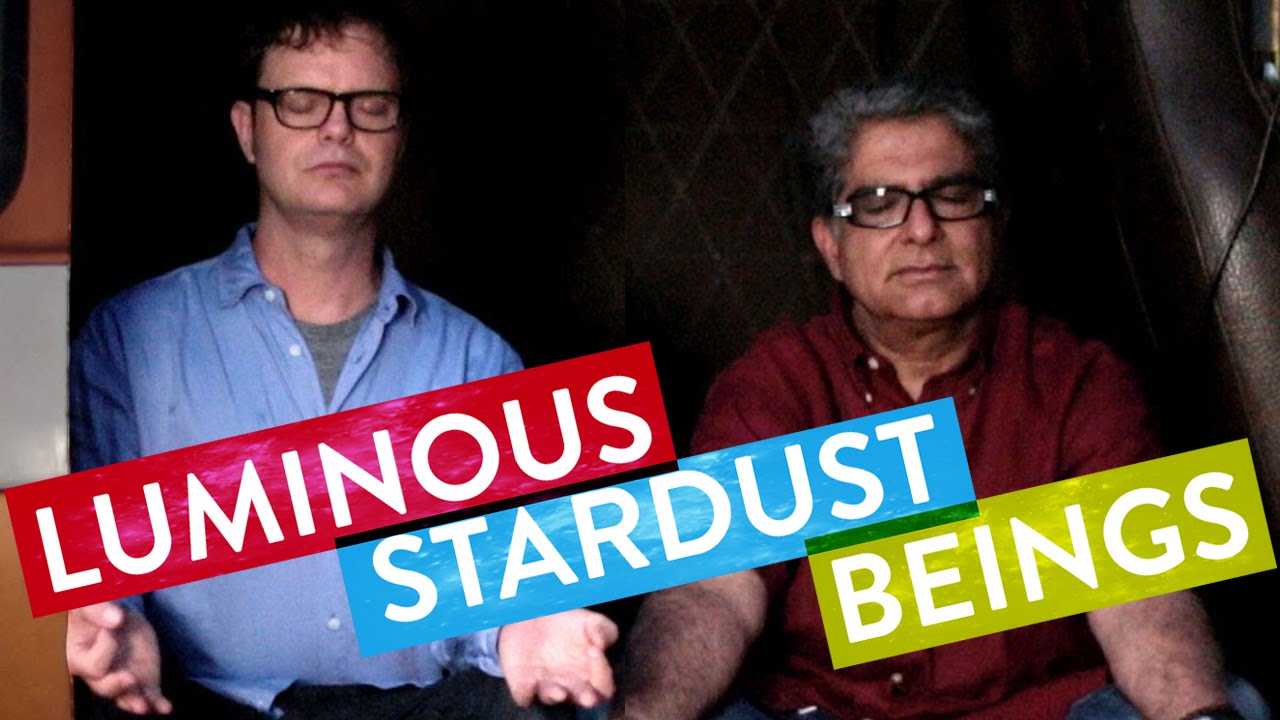 Rainn gets deep with Deepak (and then sits on him) | Metaphysical Milkshake