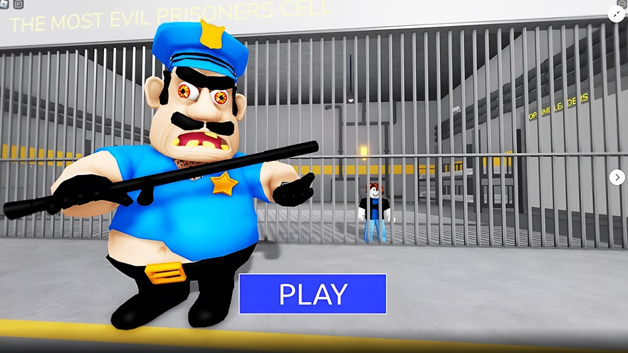 BRUNO'S FAMILY PRISON RUN! Obby roblox! Gameplay Walkthrough No Death 4K