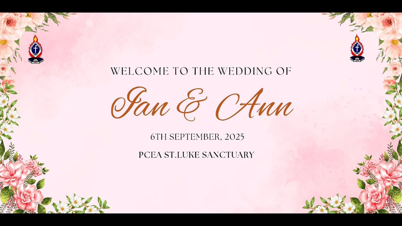 WEDDING OF IAN AND ANN