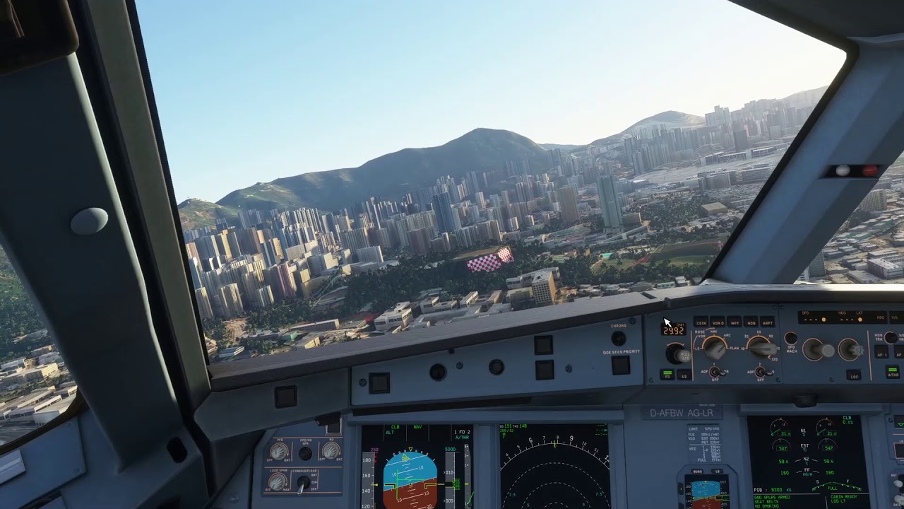 Hong Kong Kai Tak landing dangerous airport
