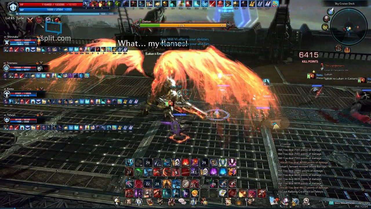 TERA SCNM Darkan/Last Boss - Lancer PoV