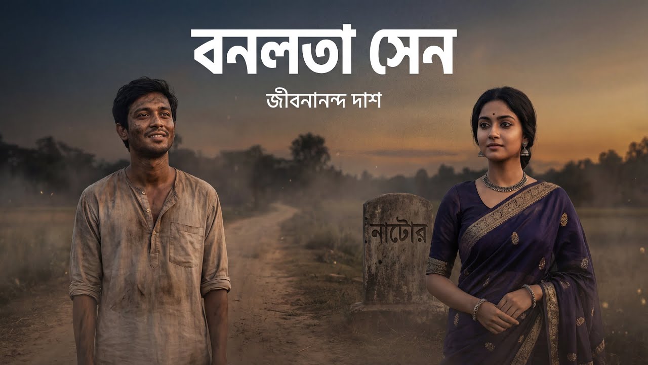 বনলতা সেন | জীবনানন্দ দাশ | Bangla Poem Musical Recitation | Bengali Romantic Poetry