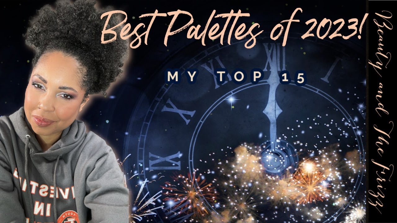 Top 10 Eyeshadow Palettes of 2023! End of Year Recap! GET A SNACK!