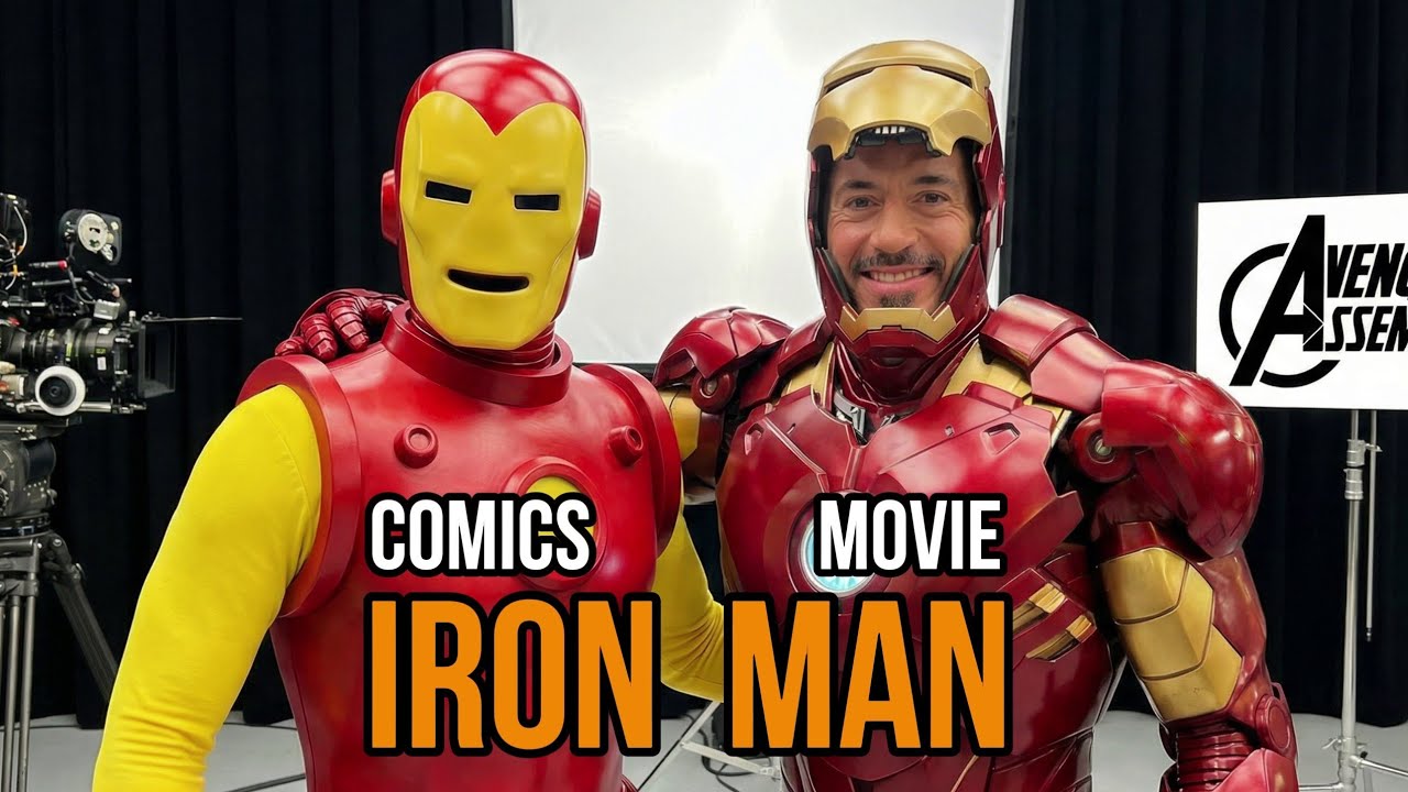 Avengers Suits, What Happened? 💪🛡️ Comics vs Movie