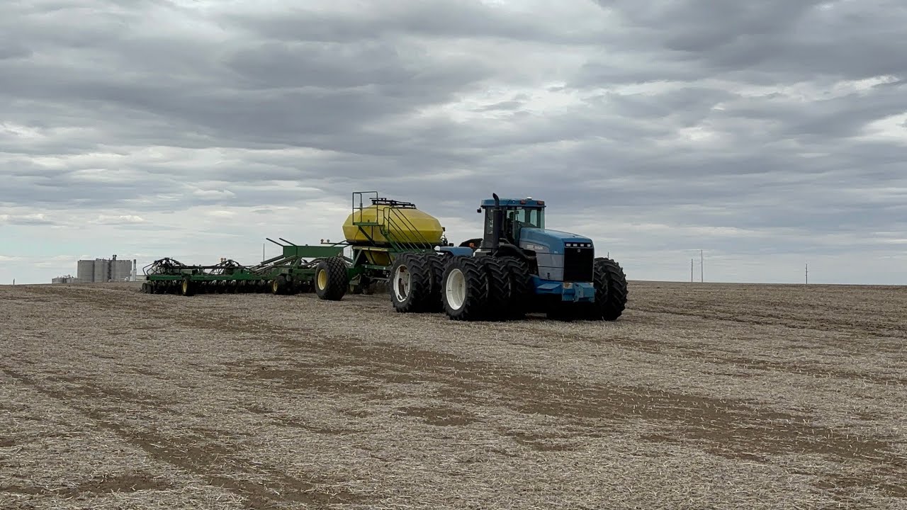 Tractors in Action | Seeding Season in Western North Dakota - Compilation, No Music