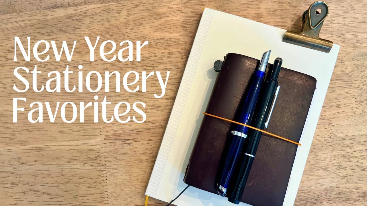 My Top 5 Stationery Favorites for January 