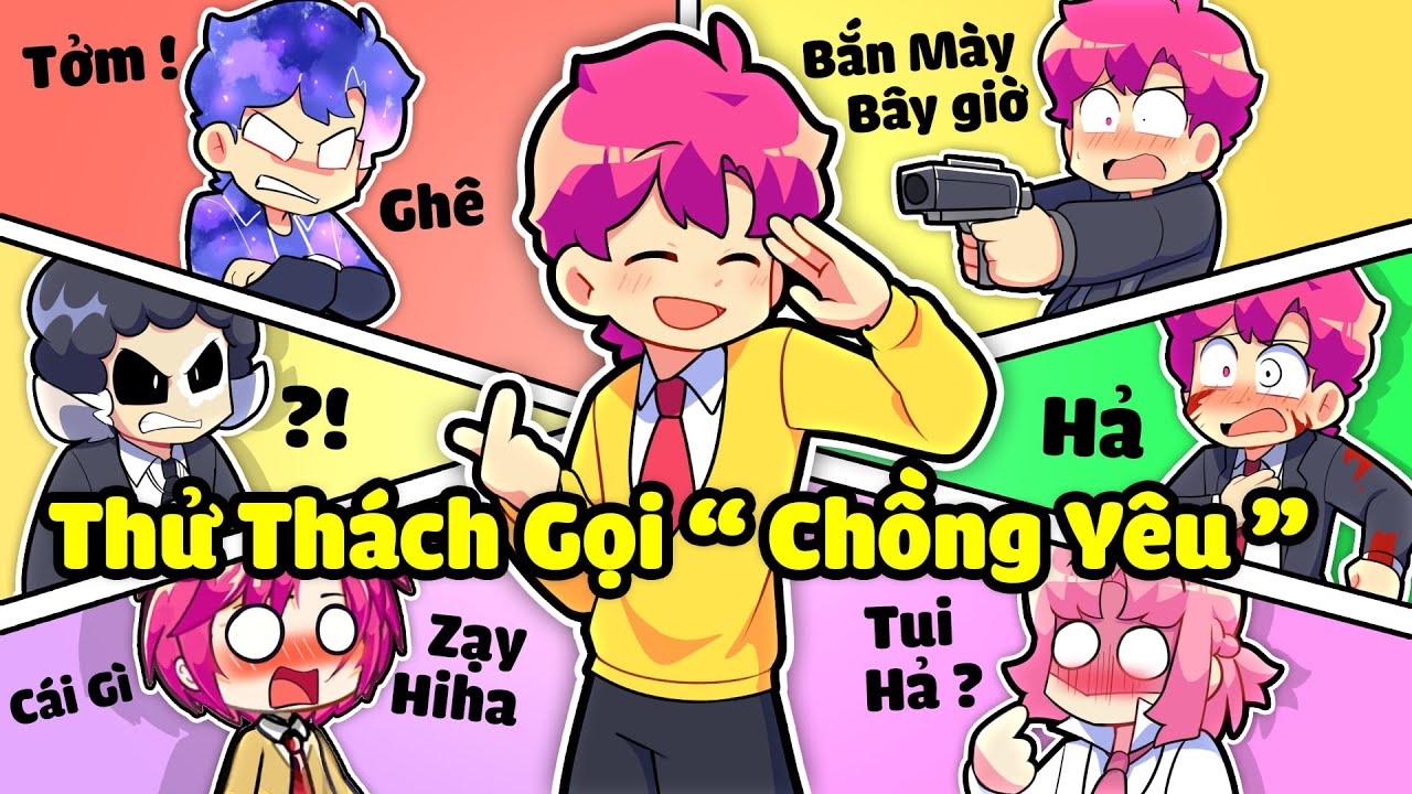 L&Agrave;NG HIHA AUT Đ&Ograve;I XỬ HIHA V&Igrave; GỌI L&Agrave; CHỒNG Y&Ecirc;U TRONG MINECRAFT*HIHA THỬ TH&Aacute;CH GỌI 