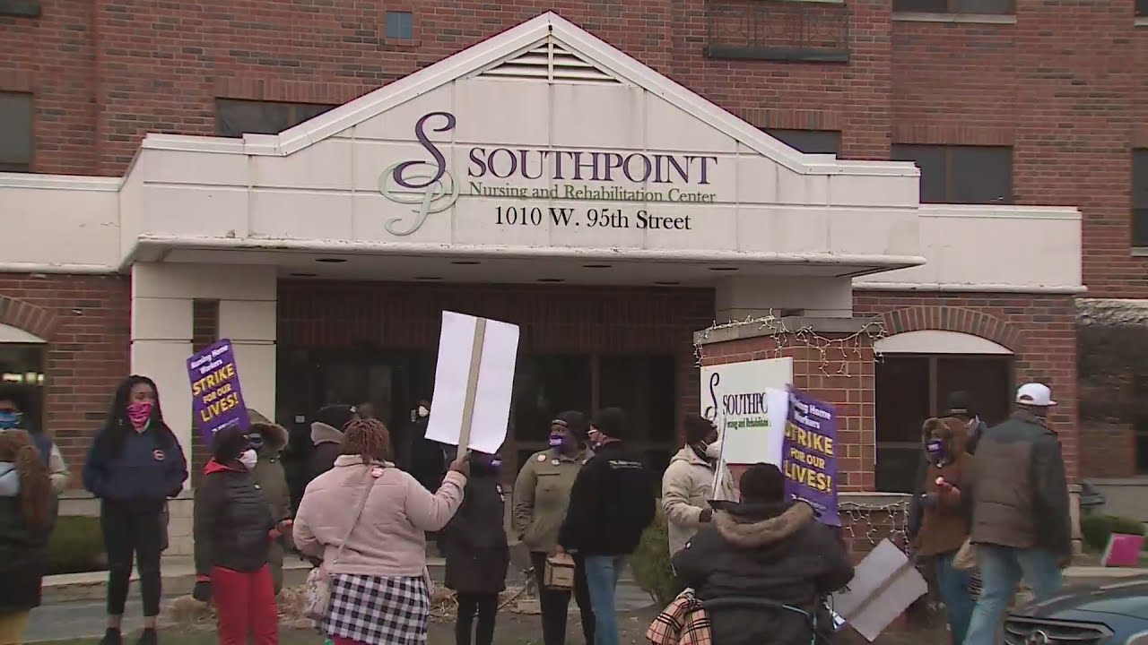 Strike of hundreds of nursing home workers enters second week