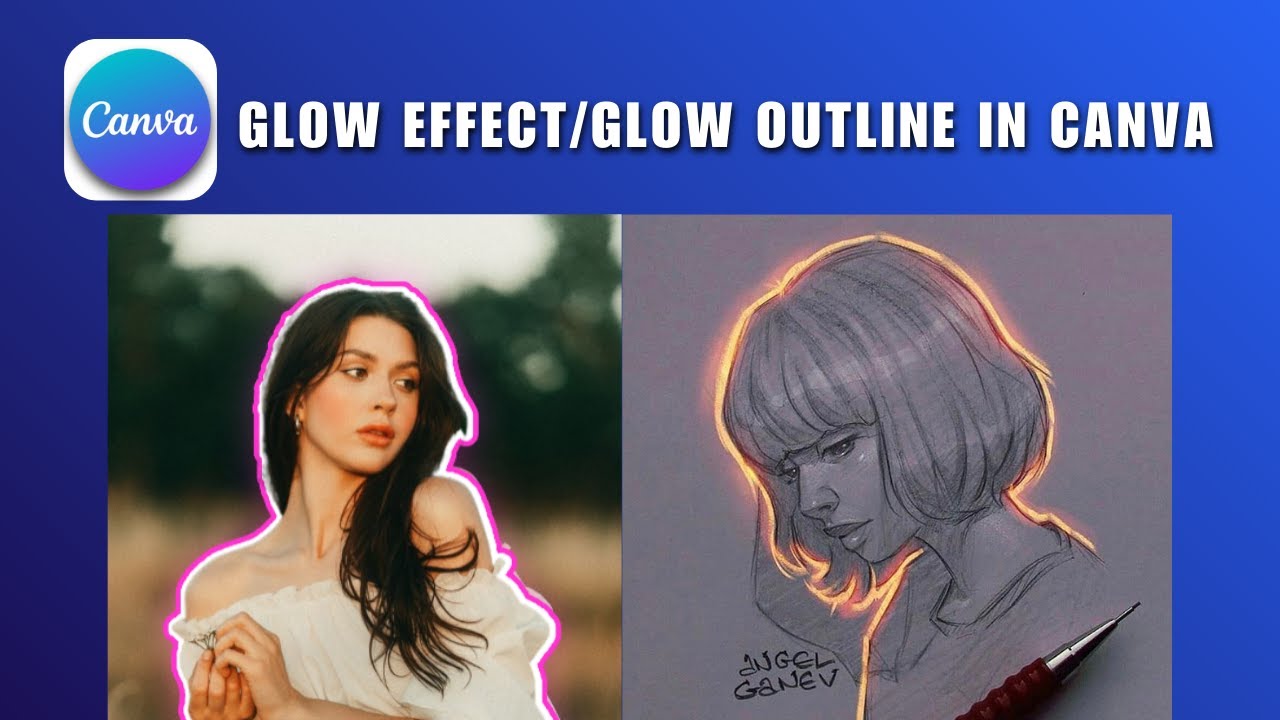Как заставить изображения светиться в Canva 2026 | Эффект светящегося контура с помощью Canva 2026
