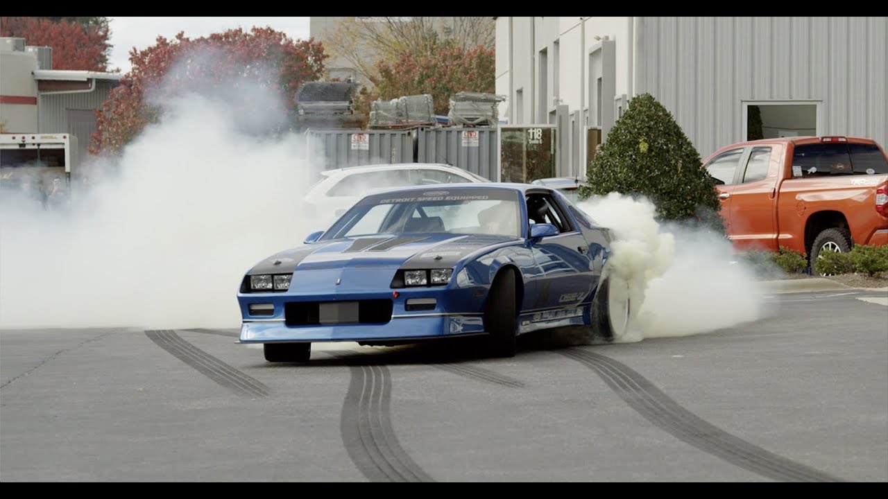 Camaro Burnout at GearFX Driveline And Detroit Speed