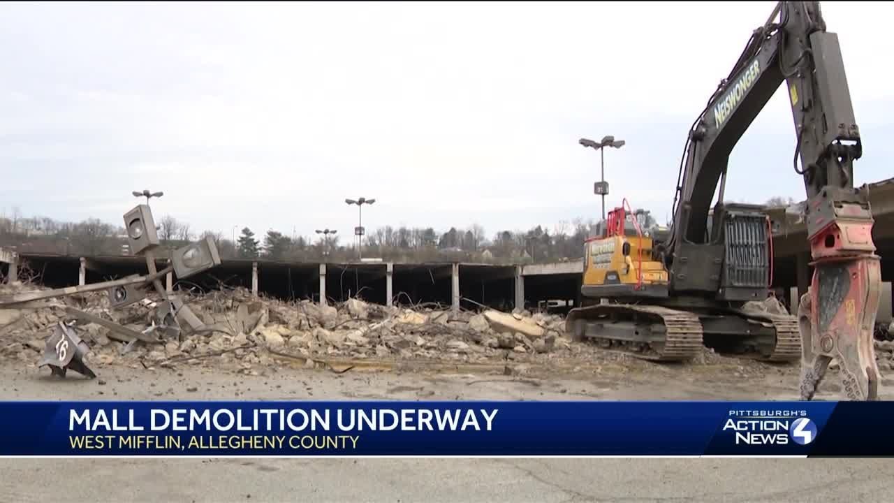 Residents react as Century III Mall demolition begins
