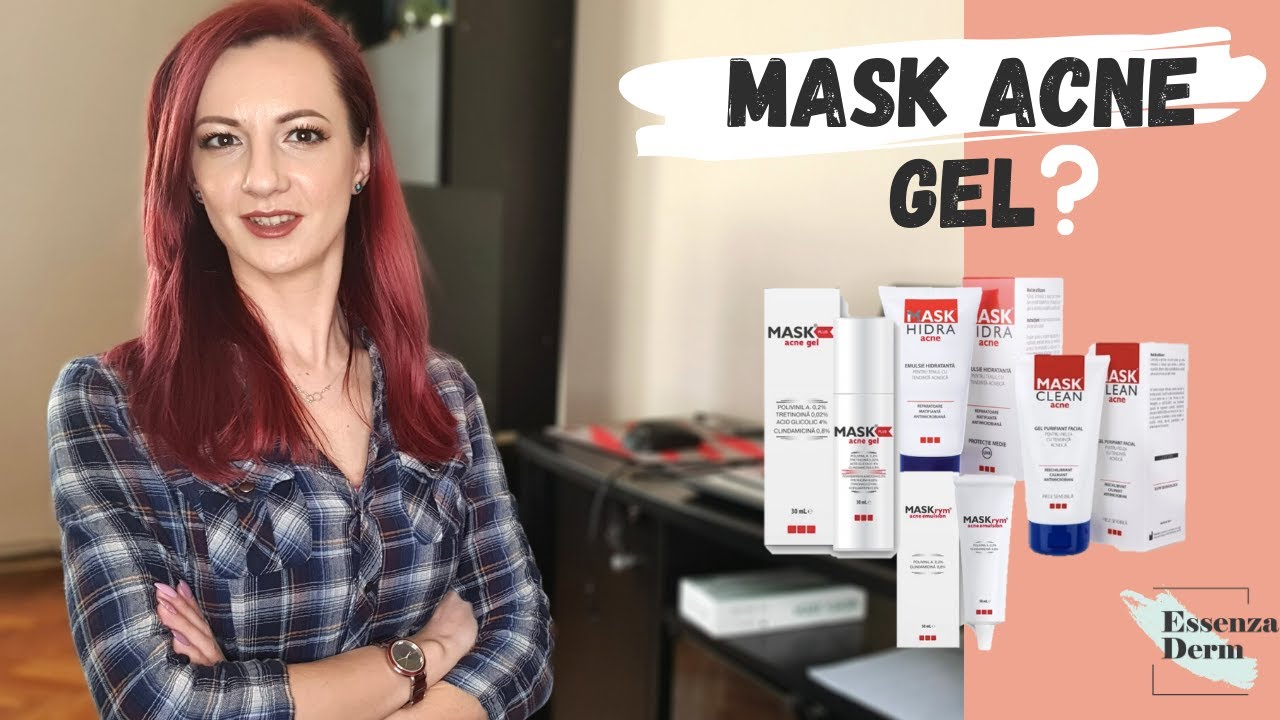 Mask plus acne gel |  Despre produsele din gama MASK | Explicatii si idei
