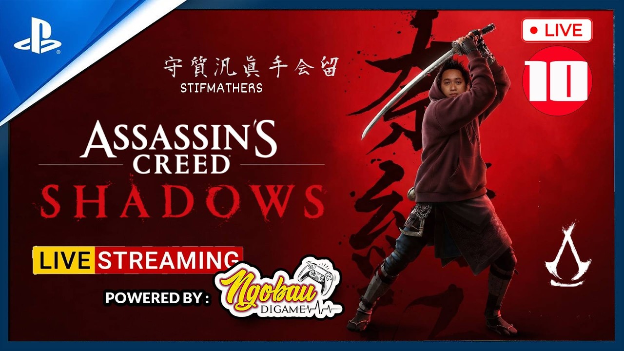 [LIVE] Assassin's Creed Shadows (PS5) Gameplay Indonesia Part 10