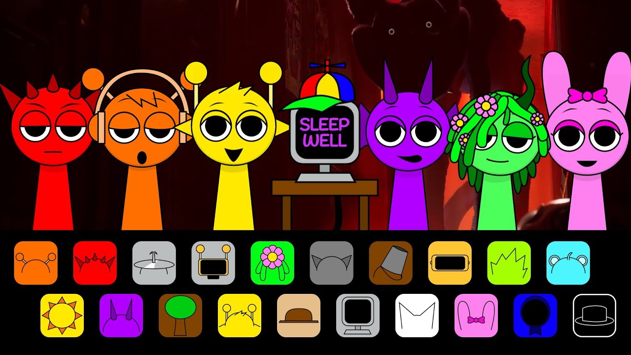 Incredibox Sprunki - Sleep Well (MOD/COVER POPPY PLAYTIME CG5)