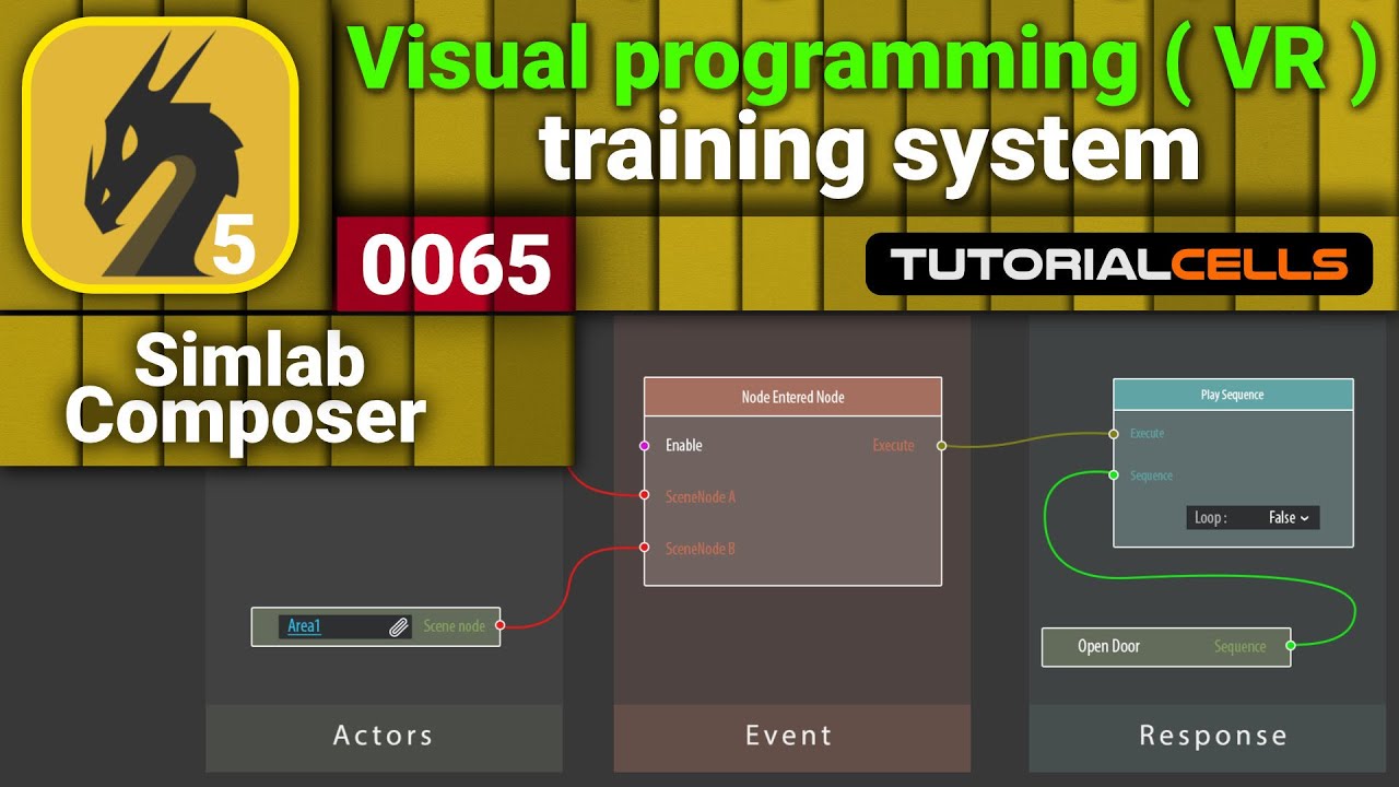 0065. training system ( visual programing ) all nodes in simlab composer