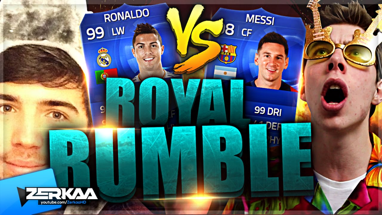 ZERKAA VS CALFREEZY | TOTY ROYAL RUMBLE | FIFA 15 ULTIMATE TEAM