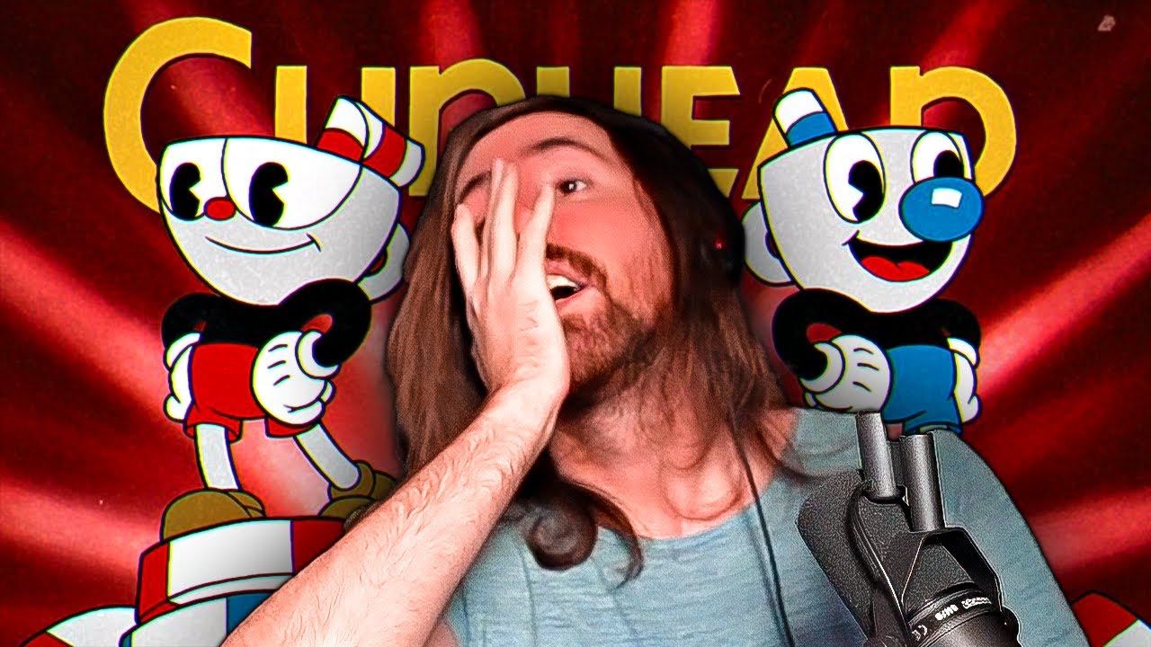 Asmongold's First Time Playing Cuphead DLC