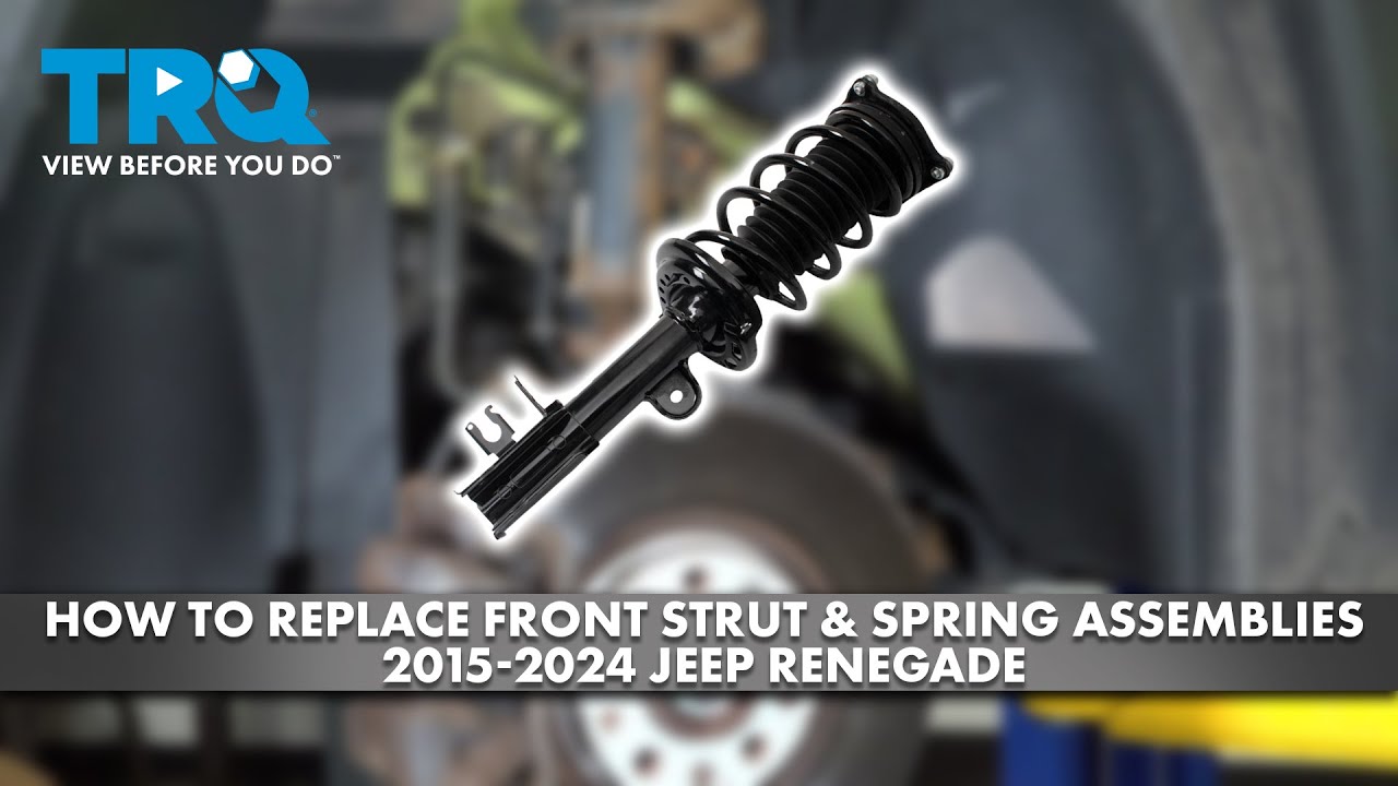 How to Replace Front Strut & Spring Assemblies 2015-2024 Jeep Renegade