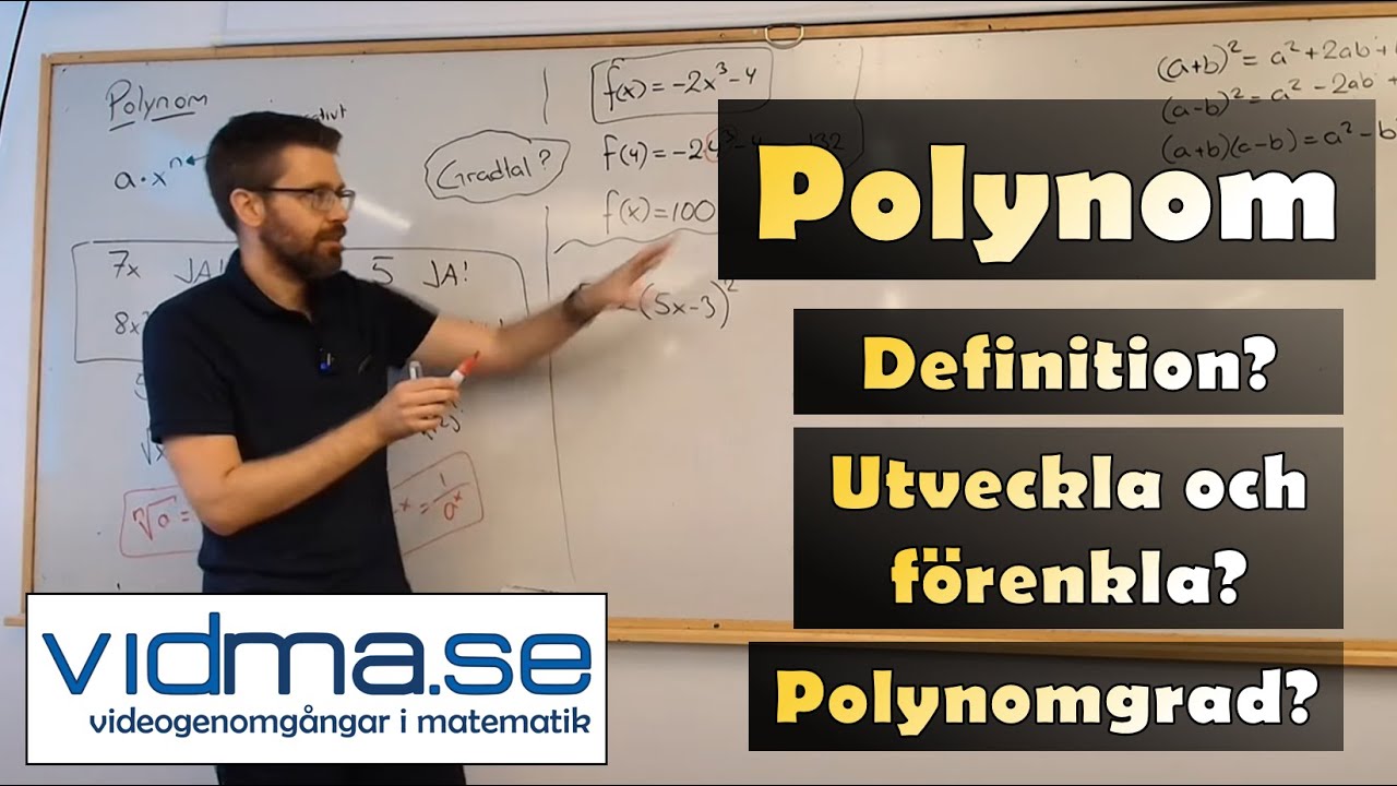 Matematik 3. POLYNOM