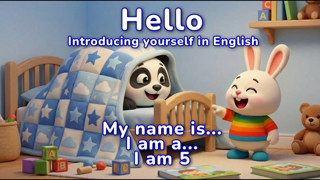 Hello | Anipals | English for Kids