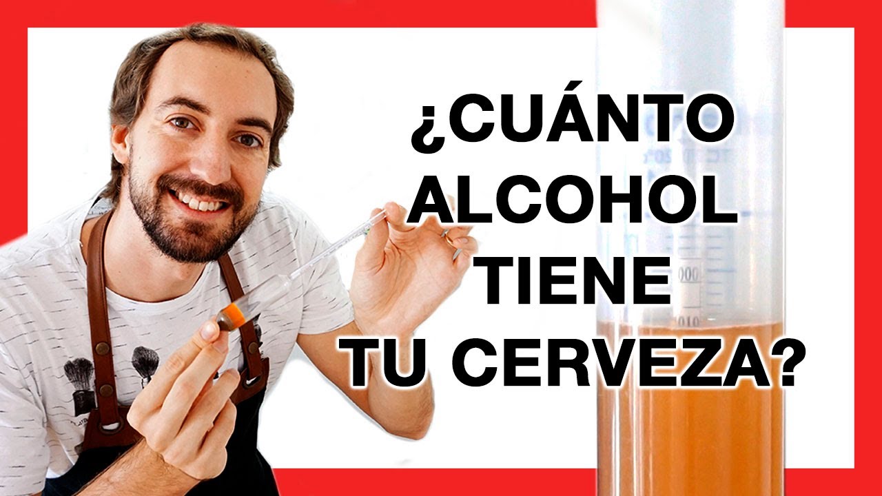 CALCULAR PORCENTAJE DE ALCOHOL DE LA CERVEZA 🧪 Cómo usar densímetro y corregir la densidad