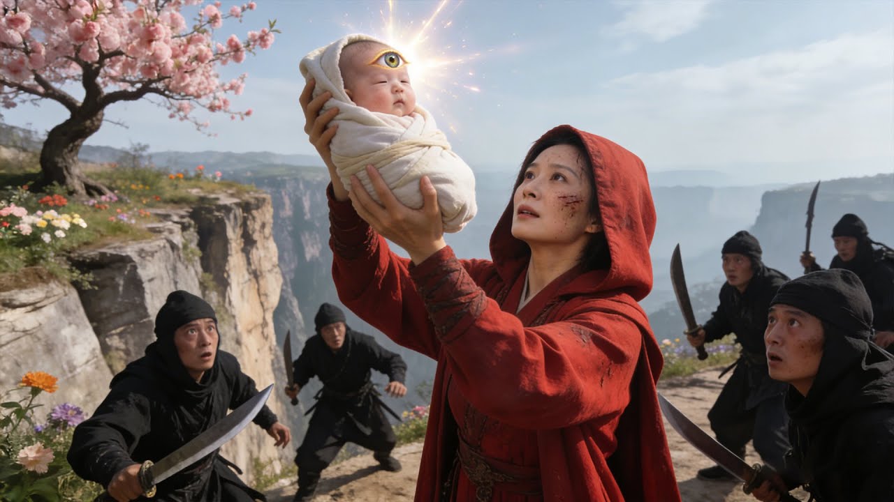 刚出生的婴儿竟是天神转世，强大神力震惊所有人！#drama #kungfu #中国电视剧