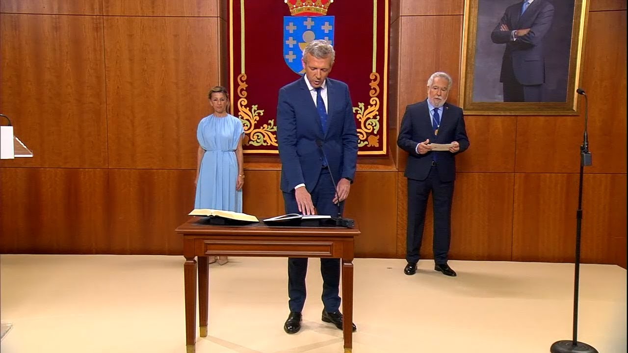 Alfonso Rueda, sexto presidente de la historia de la Autonomía de Galicia
