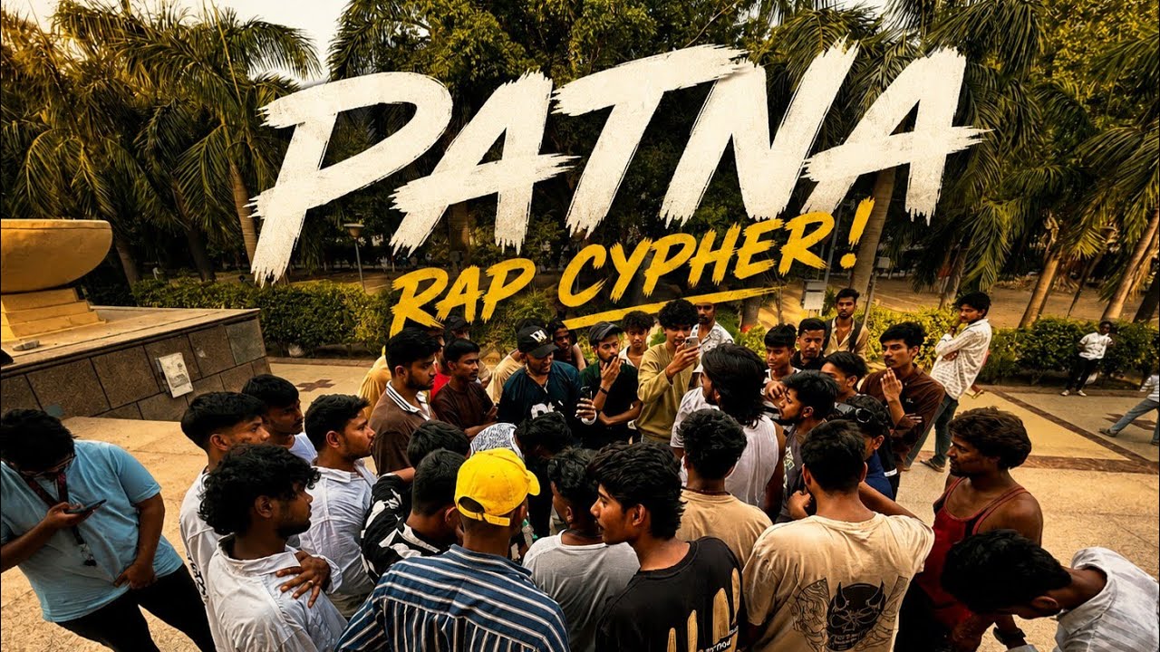 PATNA RAP CYPHER VLOG | Gandhi Maidan Cypher | Raw Hip-Hop Energy 